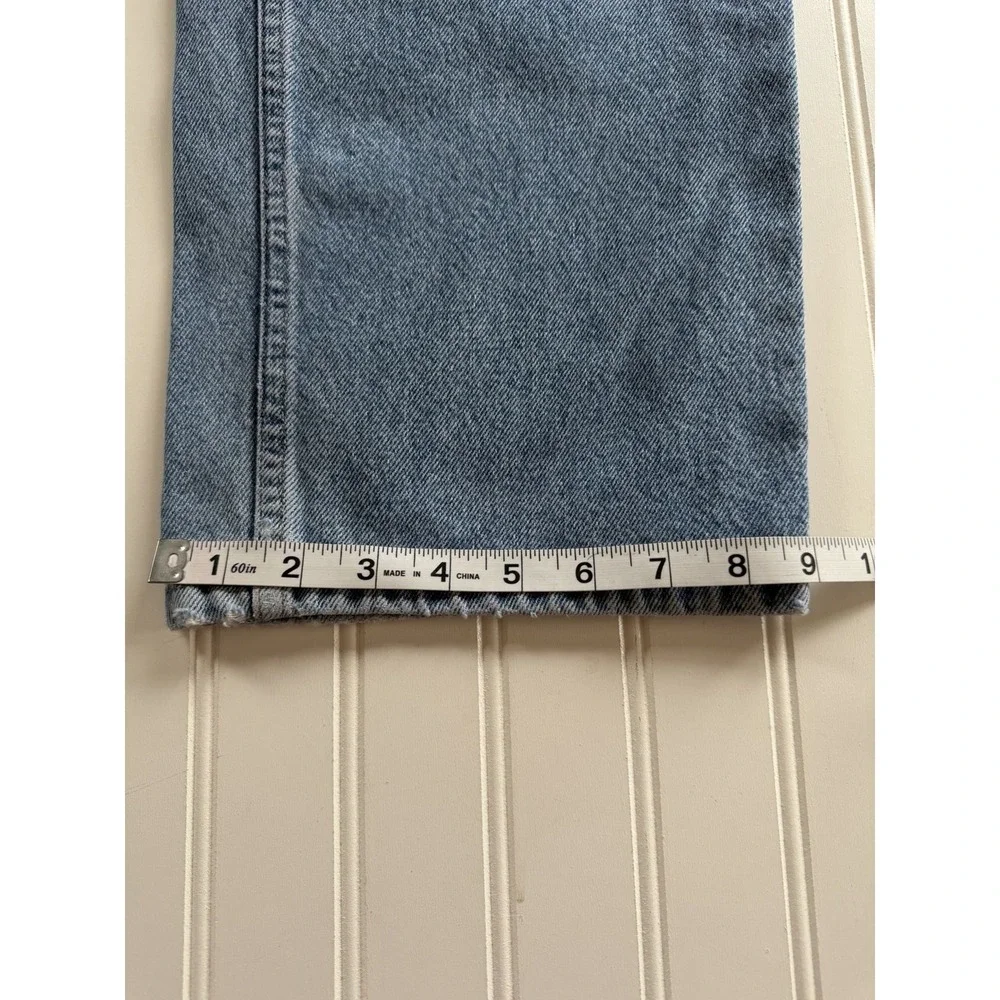Harley-Davidson Men's Straight Leg Jeans‎ 40x32 Medium Wash Distressed